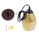 Maxbell Retro Bar Cafe Pendant Light Mosaic Style Hanging Ceiling Lamp Shade 8