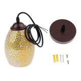 Maxbell Retro Bar Cafe Pendant Light Mosaic Style Hanging Ceiling Lamp Shade 8