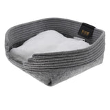 Maxbell Pet Dog Puppy Cat Soft Cotton Warm Plush Cozy Nest Mat Pad Bed House Gray