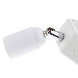 Maxbell Vintage Ceiling Pendant Lamp Light fixture Adjustable White One Turn Four