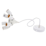 Maxbell Vintage Ceiling Pendant Lamp Light fixture Adjustable White One Turn Seven