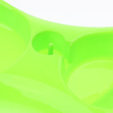 Maxbell Pet Dog Cat Double Bowl Drinking Fountain Plastic Water Food Feeder Green