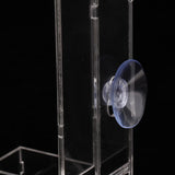 Maxbell Aquarium Clear Acrylic Shrimp Feeding Tube & Food Dish Feeder Feeding Tool