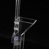 Maxbell Aquarium Clear Acrylic Shrimp Feeding Tube & Food Dish Feeder Feeding Tool