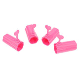 Maxbell 4PCS Cat Anti-shoes Kitty Gloves And Boots Protective Scratch Mittens  Pink