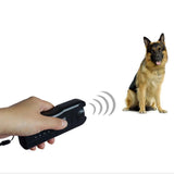 Maxbell Plastic Indoor Outdoor Ultrasonic Pet Dog Bark Controller Repeller Black