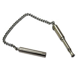 Maxbell Dog Training Whistle Ultrasonic Stainless Steel Whistle to Stop Bark L  8.7x0.7cm