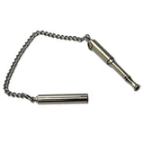 Maxbell Dog Training Whistle Ultrasonic Stainless Steel Whistle to Stop Bark L  8.7x0.7cm