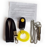 Max Ultrasonic Dog Whistle to Stop Bark with Lanyard Strap Training Clicker 2