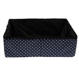 Maxbell Cat Litter Box Tray, Anti Splash Toilet Pan, Prevents Litter Scatter Dark Blue