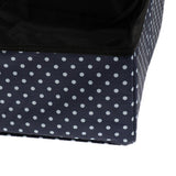 Maxbell Cat Litter Box Tray, Anti Splash Toilet Pan, Prevents Litter Scatter Dark Blue