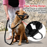 Maxbell Adjustable Pet Dog Anti-biting Muzzle Cover Puppy Muzzle Face Mask L