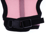 Maxbell Hamster Rabbit Guinea Pig Rat Ferret Breathable Mesh Harness Leash Pink S