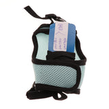 Maxbell Hamster Rabbit Guinea Pig Rat Ferret Breathable Mesh Harness Leash Blue M
