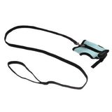Maxbell Hamster Rabbit Guinea Pig Rat Ferret Breathable Mesh Harness Leash Blue L