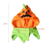 Maxbell Halloween Pumpkin Cat Hat Small Pet Dog Ornament Halloween Trick Treat Cap 1