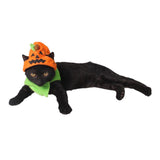 Maxbell Halloween Pumpkin Cat Hat Small Pet Dog Ornament Halloween Trick Treat Cap 1