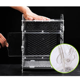 Maxbell Acrylic Parakeet Budgie Nesting House Box Breeding for Lovebirds Parrots