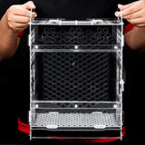 Maxbell Acrylic Parakeet Budgie Nesting House Box Breeding for Lovebirds Parrots