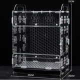 Maxbell Acrylic Parakeet Budgie Nesting House Box Breeding for Lovebirds Parrots