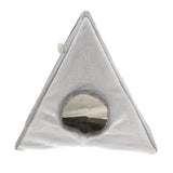 Maxbell Pet House Cat Climbing Frame Nest Scratchboard Pet Grinding Claw Toy Gray L