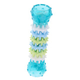 Maxbell Pet Dogs Tooth Cleaning Chews Toy Rubber Training Playing Toy Blue S