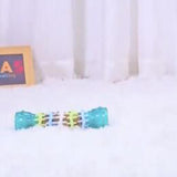 Maxbell Pet Dogs Tooth Cleaning Chews Toy Rubber Training Playing Toy Blue S
