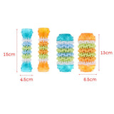 Maxbell Pet Dogs Tooth Cleaning Chews Toy Rubber Training Playing Toy Blue S