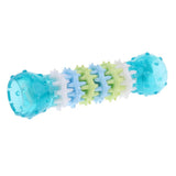 Maxbell Pet Dogs Tooth Cleaning Chews Toy Rubber Training Playing Toy Blue S