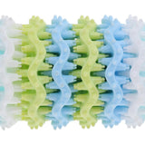 Maxbell Pet Dogs Tooth Cleaning Chews Toy Rubber Training Playing Toy Blue M