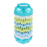 Maxbell Pet Dogs Tooth Cleaning Chews Toy Rubber Training Playing Toy Blue M