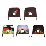 Maxbell Foldable Safety Pet Window Pet Dog Hang Out Car Window Shade  Birthday Cap