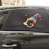 Maxbell Foldable Safety Pet Window Pet Dog Hang Out Car Window Shade  Birthday Cap