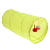 Maxbell 19Pcs Pet Toys Assortments Tunnel Interactive Toy 19Pieces-Green Cat Tunnel