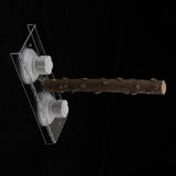 Maxbell Portable Parakeet Cockatiel Standing Chew Toy Bird Parrot Perch Stand Rod 25cm