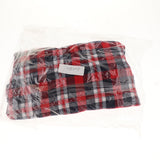 Maxbell Windproof British Style Plaid Dog Vest Winter Coat Warm Apparel Cold Weather Red M