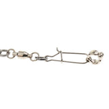 Maxbell Pet Bird Leash Parrot Foot Chain Stainless Steel Training Anklet Ring 07