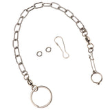 Maxbell Pet Bird Leash Parrot Foot Chain Stainless Steel Training Anklet Ring 12