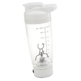 Maxbell Automatic Powdered Milk Mixing Cup Pet Bird Small Animal Waterer White