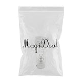 Maxbell Automatic Powdered Milk Mixing Cup Pet Bird Small Animal Waterer White