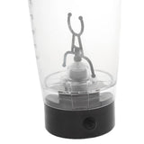 Maxbell Automatic Powdered Milk Mixing Cup Pet Bird Small Animal Waterer Black