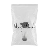 Maxbell Automatic Powdered Milk Mixing Cup Pet Bird Small Animal Waterer Black