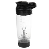 Maxbell Automatic Powdered Milk Mixing Cup Pet Bird Small Animal Waterer Black