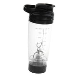 Maxbell Automatic Powdered Milk Mixing Cup Pet Bird Small Animal Waterer Black