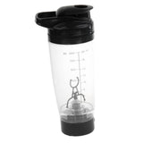 Maxbell Automatic Powdered Milk Mixing Cup Pet Bird Small Animal Waterer Black