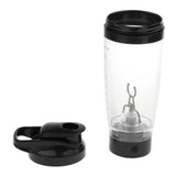 Maxbell Automatic Powdered Milk Mixing Cup Pet Bird Small Animal Waterer Black