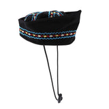 Maxbell Pet Costume, S/L,Dog Puppy Mexican Serape Poncho with Black Hat Halloween L