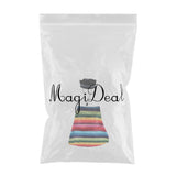 Maxbell Pet Costume, S/L,Dog Puppy Mexican Serape Poncho with Black Hat Halloween L