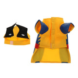 Maxbell Dog Halloween Dress Up Costume Funny Pet Apparel Wolverine Cosplay Suit L