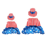 Maxbell Pet Dog Cat American Flag Party Female Suit Costume Fancy Dress Outfit S